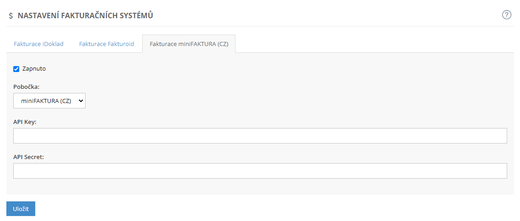 Fakturační systém miniFAKTURA