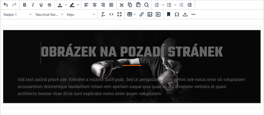 Obrázek an pozadí