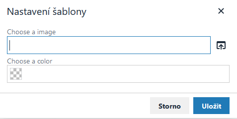 Obrázek an pozadí