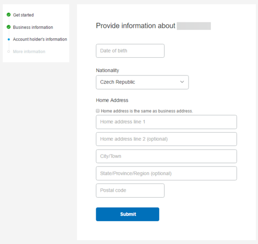 Registrace