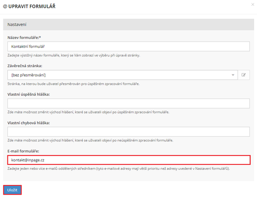 Přidejte si vlastní e-mail ke kontaktnímu formuláři 4.png