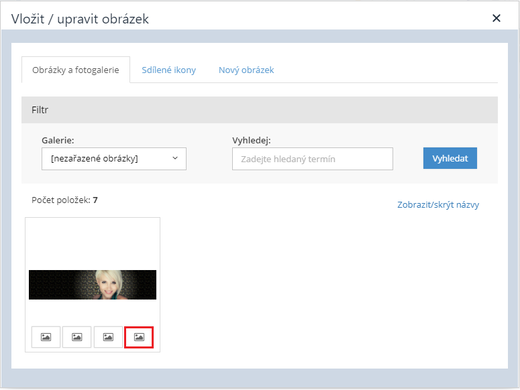 Vložení obrázku v originální velikosti