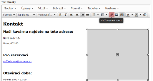 změna url odkazu