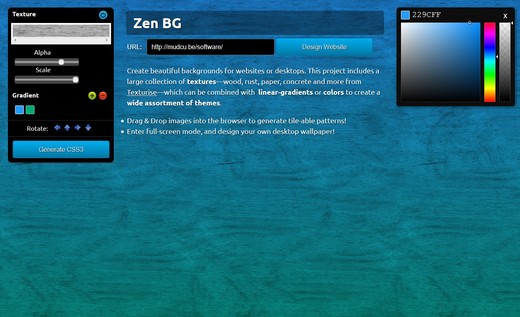 Zen BG - Background Generator