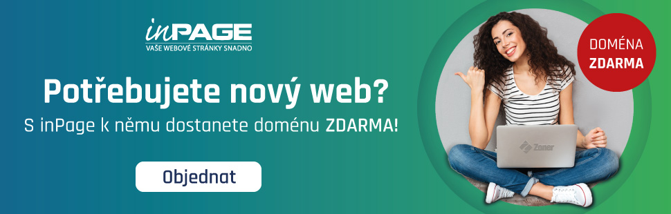 Web s doménou ZDARMA